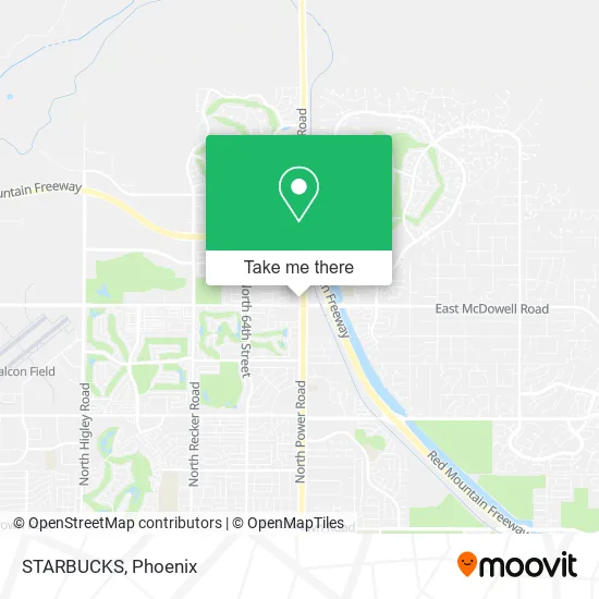 STARBUCKS map