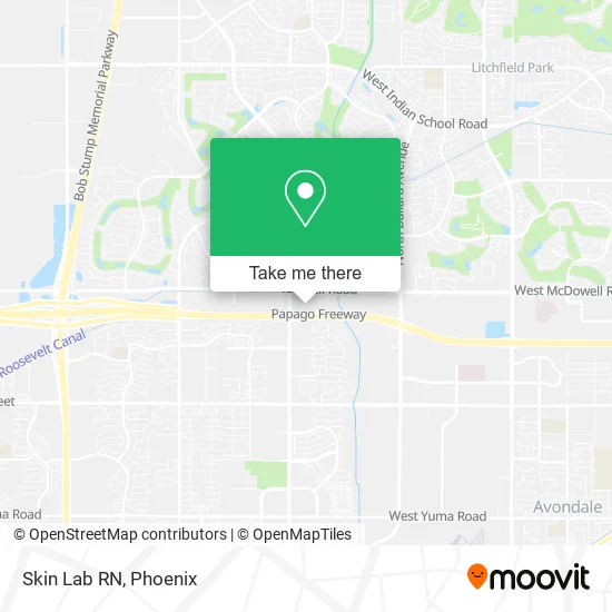 Skin Lab RN map