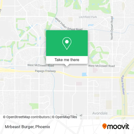 Mrbeast Burger map