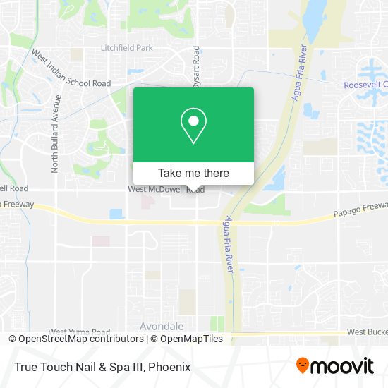 True Touch Nail & Spa III map
