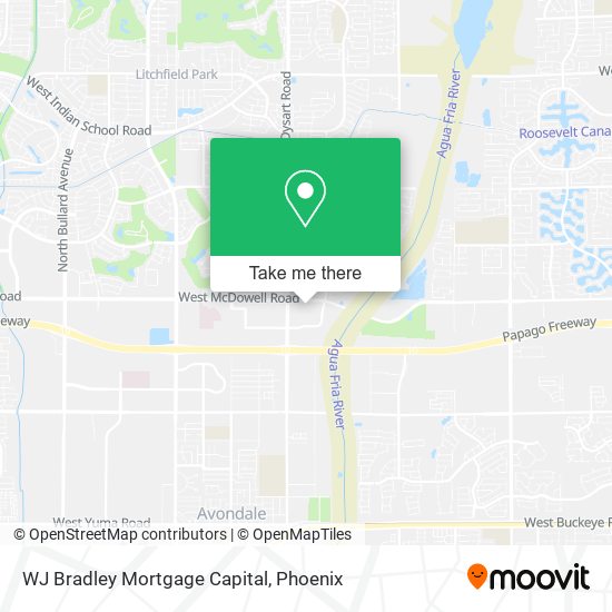 Mapa de WJ Bradley Mortgage Capital