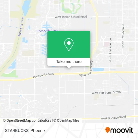 STARBUCKS map