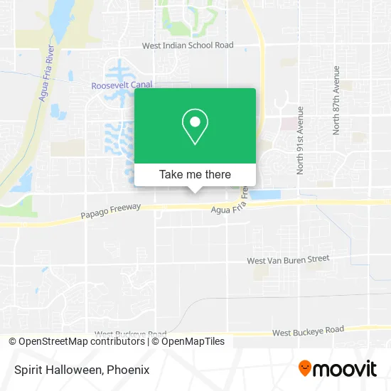 Spirit Halloween map