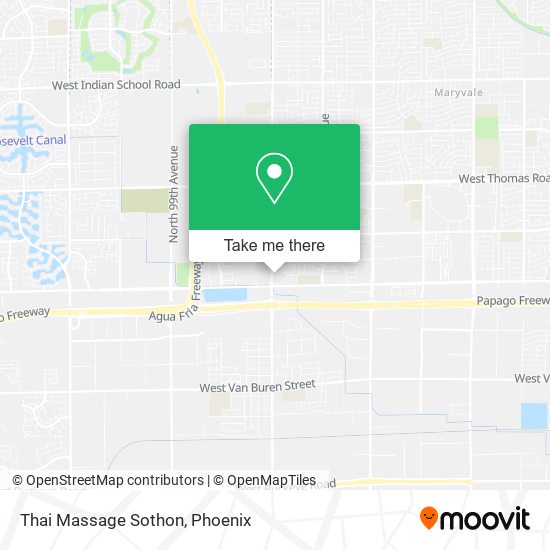 Mapa de Thai Massage Sothon