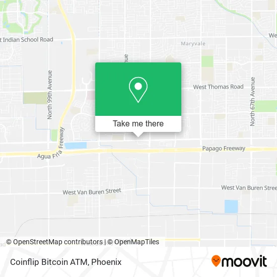 Coinflip Bitcoin ATM map