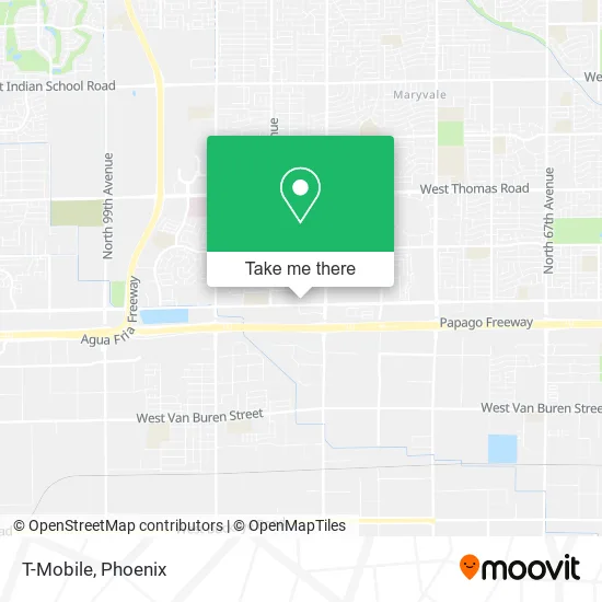 T-Mobile map