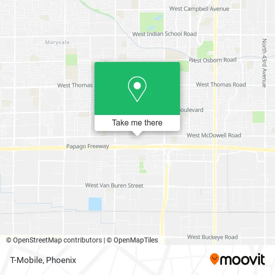 T-Mobile map