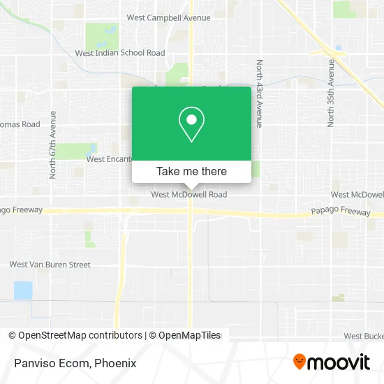 Mapa de Panviso Ecom