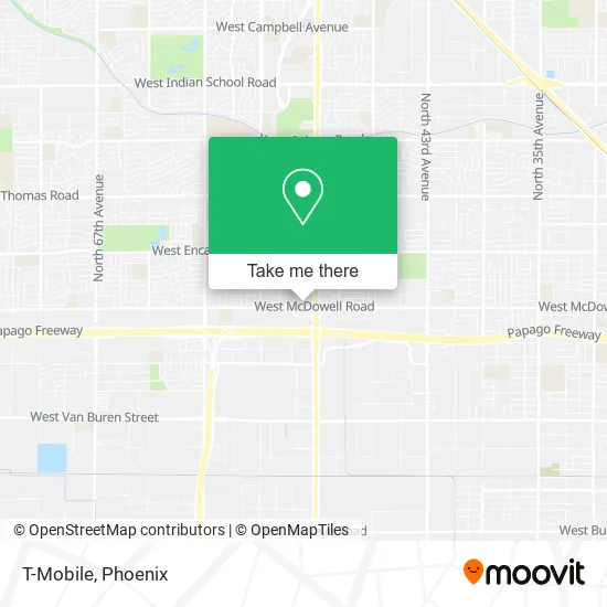 T-Mobile map