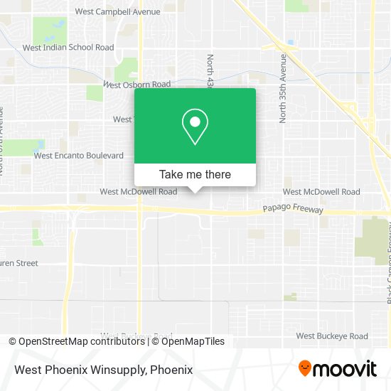 Mapa de West Phoenix Winsupply