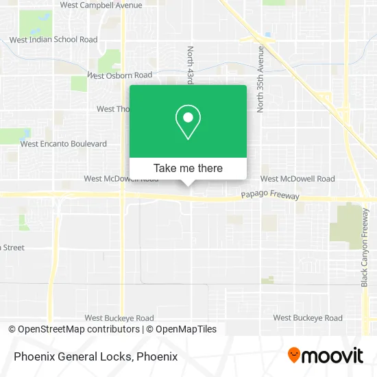 Phoenix General Locks map