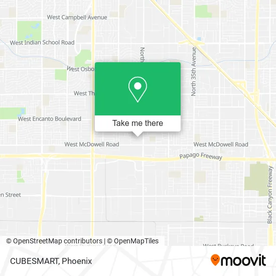 CUBESMART map