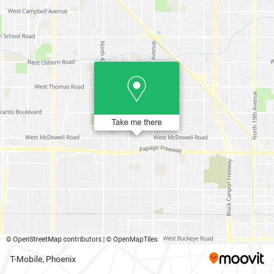 T-Mobile map