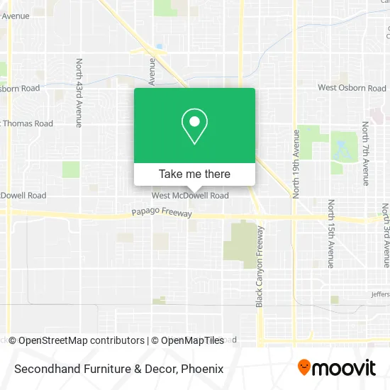 Secondhand Furniture & Decor map