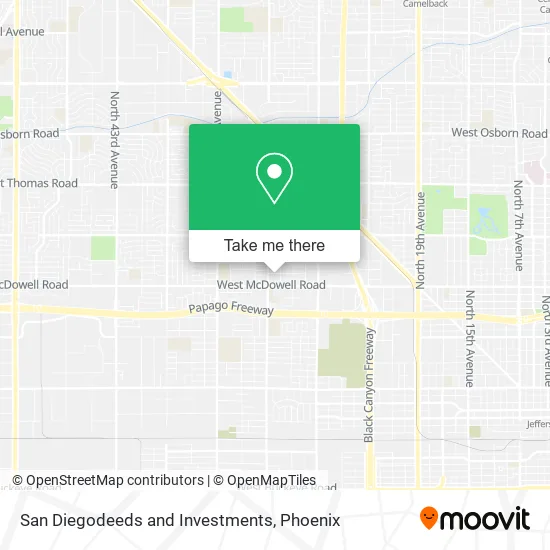 Mapa de San Diegodeeds and Investments