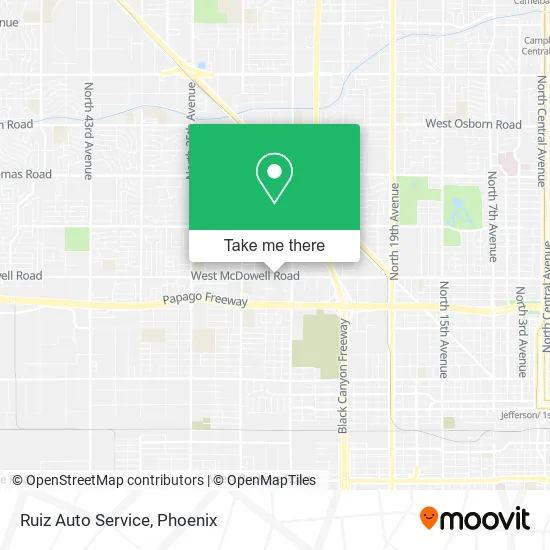 Ruiz Auto Service map