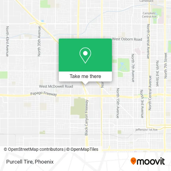 Purcell Tire map
