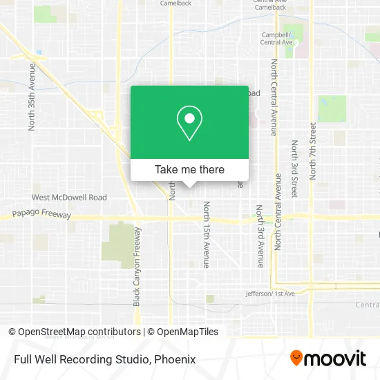 Full Well Recording Studio map