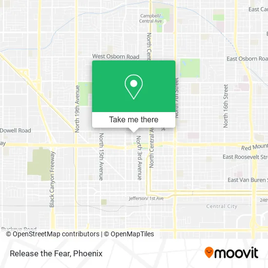Release the Fear map