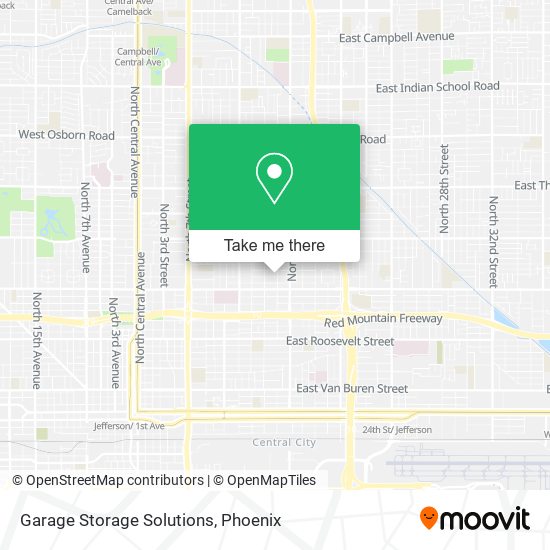 Garage Storage Solutions map