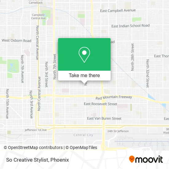 So Creative Stylist map