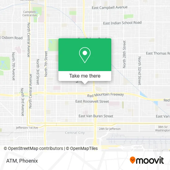 ATM map