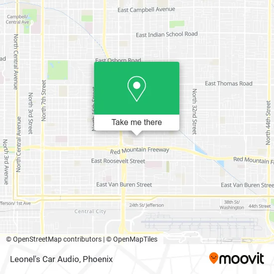 Leonel's Car Audio map