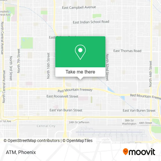 ATM map