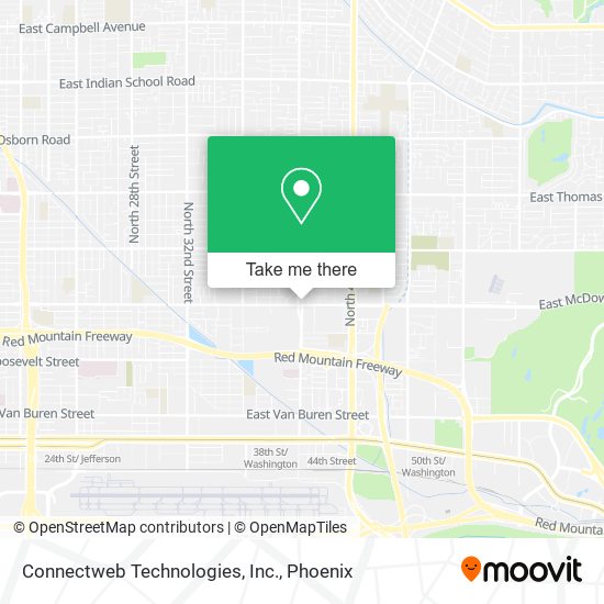 Connectweb Technologies, Inc. map