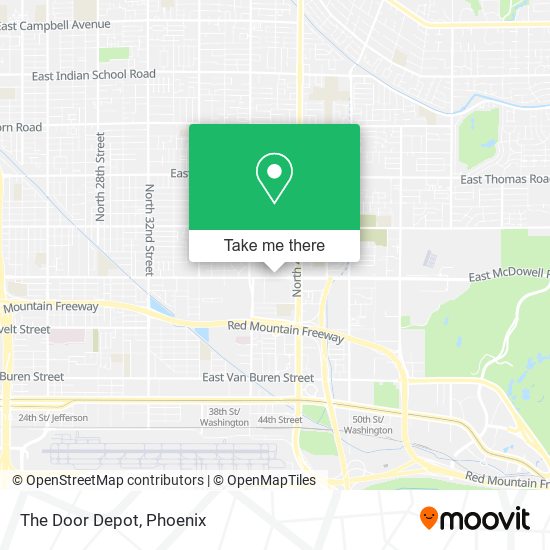 Mapa de The Door Depot