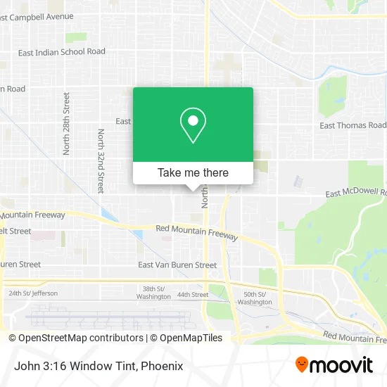 John 3:16 Window Tint map