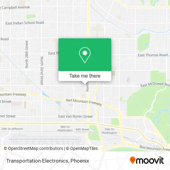 Transportation Electronics map