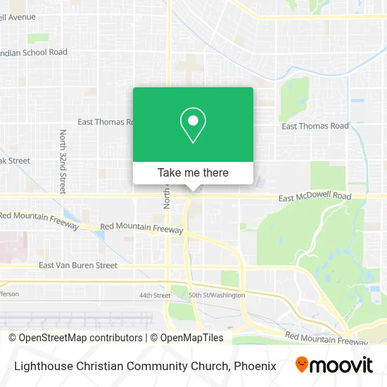 Lighthouse Christian Community Church map