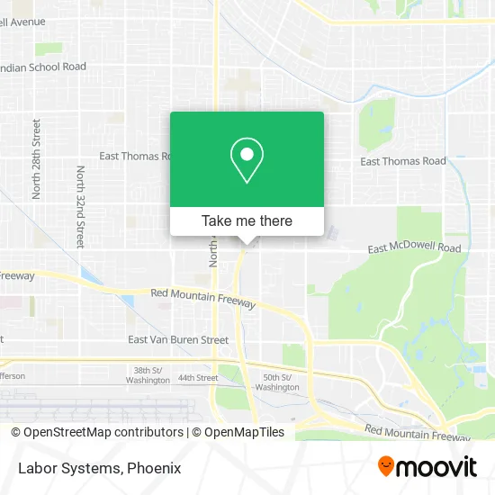 Labor Systems map