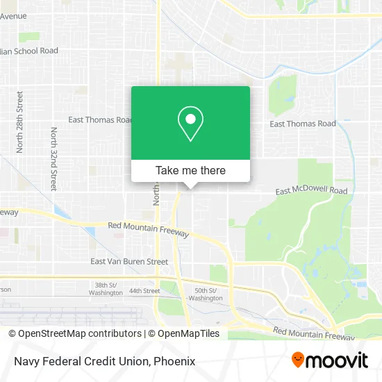 Navy Federal Credit Union map