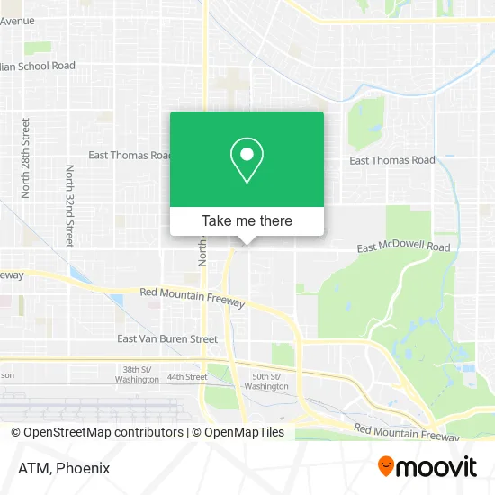 ATM map