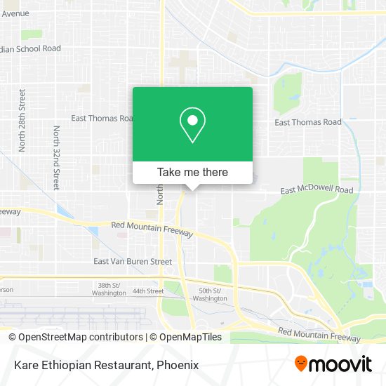 Kare Ethiopian Restaurant map