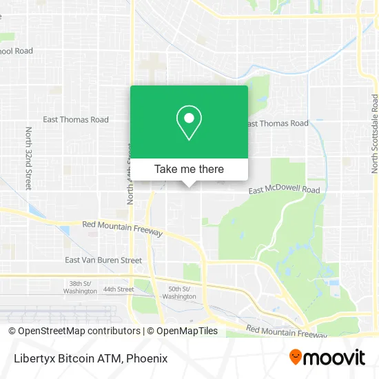 Libertyx Bitcoin ATM map