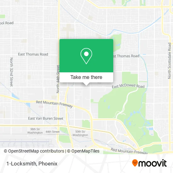 1-Locksmith map