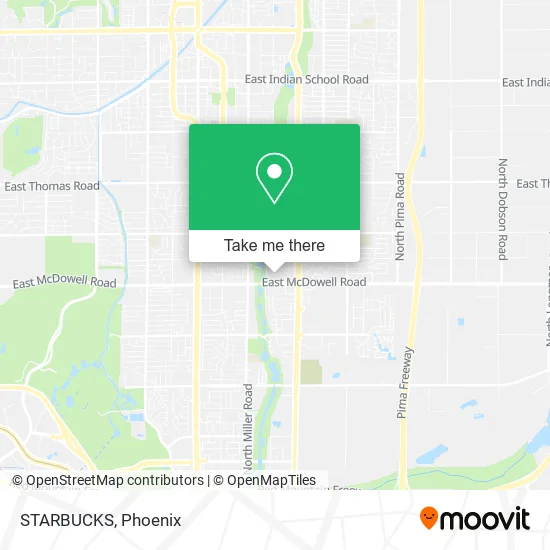 STARBUCKS map
