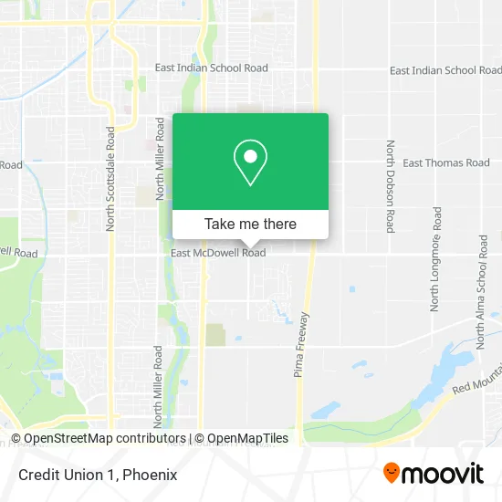 Credit Union 1 map