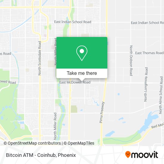 Mapa de Bitcoin ATM - Coinhub