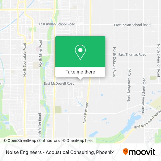 Mapa de Noise Engineers - Acoustical Consulting