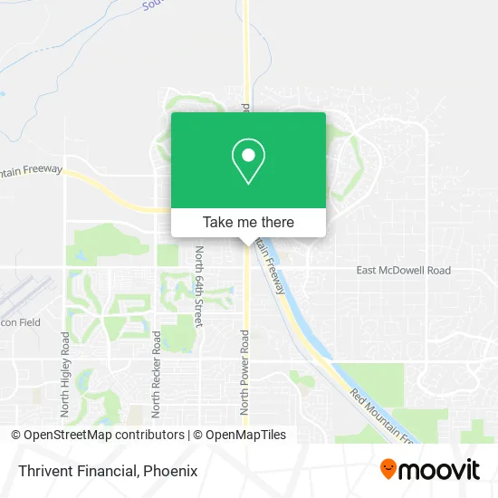 Thrivent Financial map