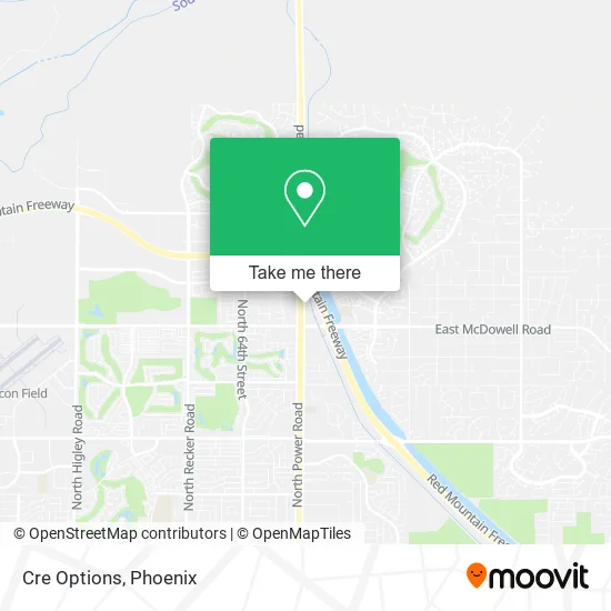 Cre Options map
