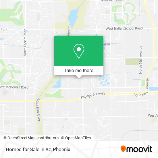 Homes for Sale in Az map