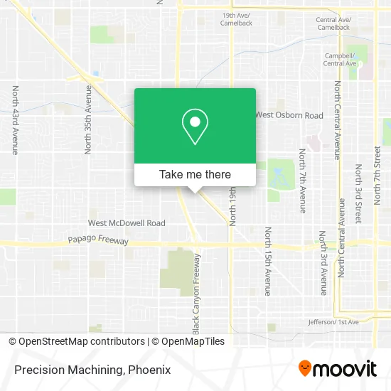 Mapa de Precision Machining