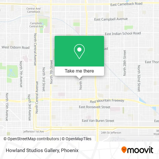 Howland Studios Gallery map