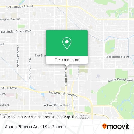 Aspen Phoenix Arcad 94 map