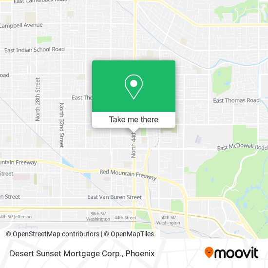 Mapa de Desert Sunset Mortgage Corp.